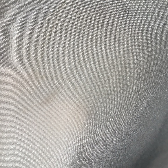 SILK MARISSA WEBB CREAM LONG CHIFFON SLEEVE BLOUSE SZ 8 - Picture 8 of 13